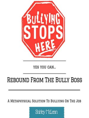 cover image of Rebound From the Bully Boss